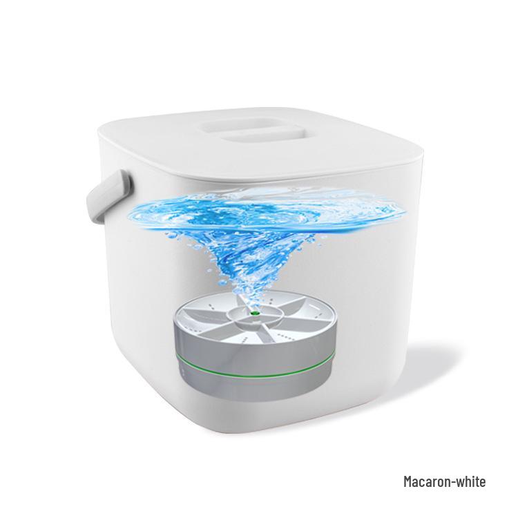Compact Turbine Dishwasher: Integrated Sink Washer for Fruits, Vegetables & Dishes