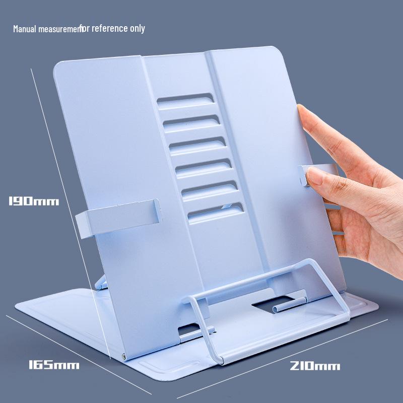 

Adjustable Book Stand for Students - Eye Protection, Foldable, and Multifunctional