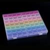 Sealed Empty Nail Art Accessories  Rhinestone Organizer Plastic Storage Box Beads Container