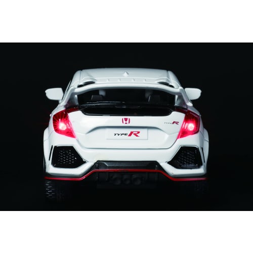 Jozen Cast World Light & Sound Series Honda Civic Type R White JDC6035-WH