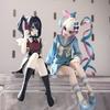 Anime Bedürftiger Streamer Überdosis Chouzetsu Saikawa Tenshi-chan Sitzende Figur PVC Statue Schreibtischdekoration Geschenk