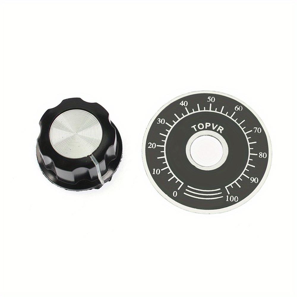 1Set 3590S Multiturn Potentiometer Kit With MF-A03 Knob -100R 200R 500R 1K 2K 5K 10K 20K 50K 100K Ohm  3590 Adjustable Resistor