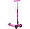 Dreirad-Scooter Micro Maxi Deluxe faltbar LED rosa MMD096