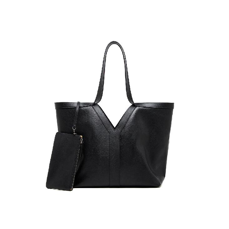 

Large Capacity Underarm Women s Bag New Genuine Leather Versatile Tote Bag Commuting Textured Handbag Top Layer Cowhide Shoulder Bag