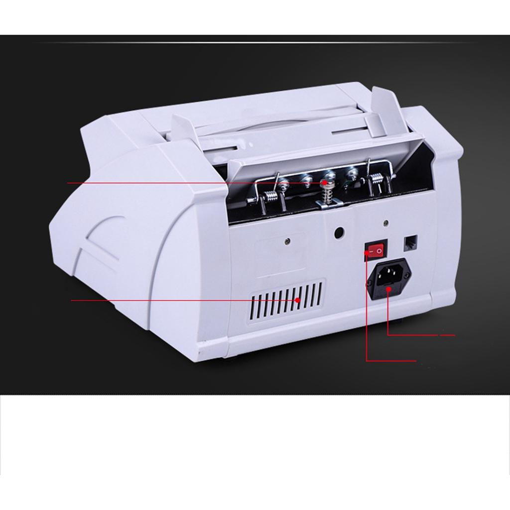 Geldzählmaschine Hohe Genauigkeit Smart-Tasten Professionelle Mehrwährungszählmaschine für