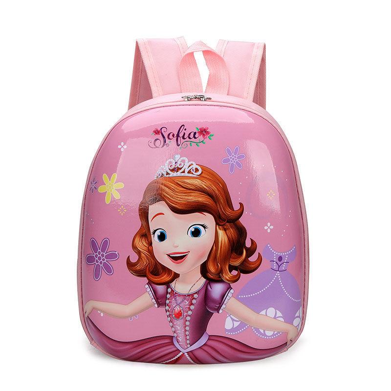 Kids Backpack Cartoon Polyester Breather Waterresistant School Bag For Toddlers And Girls