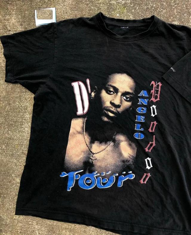 D’Angelo Memorial Music Tour Tshirt All Size S to 5XL NZL405 Unisex T-Shirt XXXL