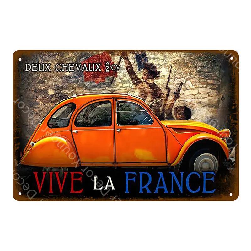 Amerikanischer Oldtimer Truck Vintage Poster Metallschilder Blechplakette Für Pub Bar Club Garage Heimdekor Wandkunst Malerei YJ123