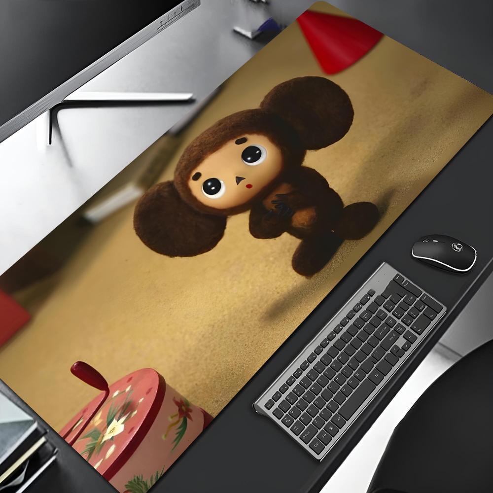 Anime Cute CCheburashka Mouse Pad Cartoon Lockedge Large Gaming Pad Computer Gamer Keyboard Mat Desk Mousepad PC Desk Pad