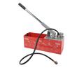 Hand Pressure Test Pump 50 Bar 5 MPa 726 Psi with 12L Tank Dual Valve System Manual Hydraulic Pressure Pump for Pipe