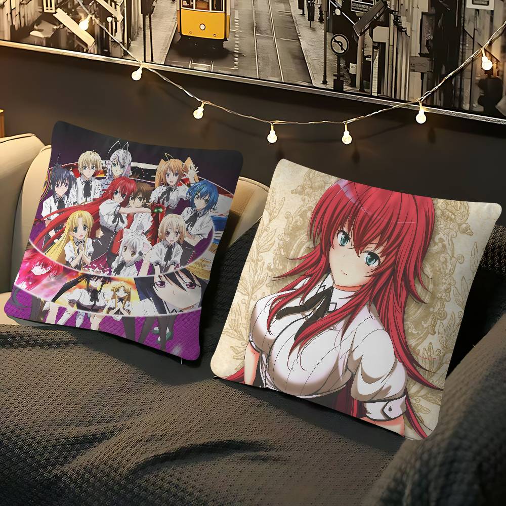Anime H-High School DxD Față de pernă Husă de pernă pentru canapea Decorare cameră de acasă Cadou pentru copii