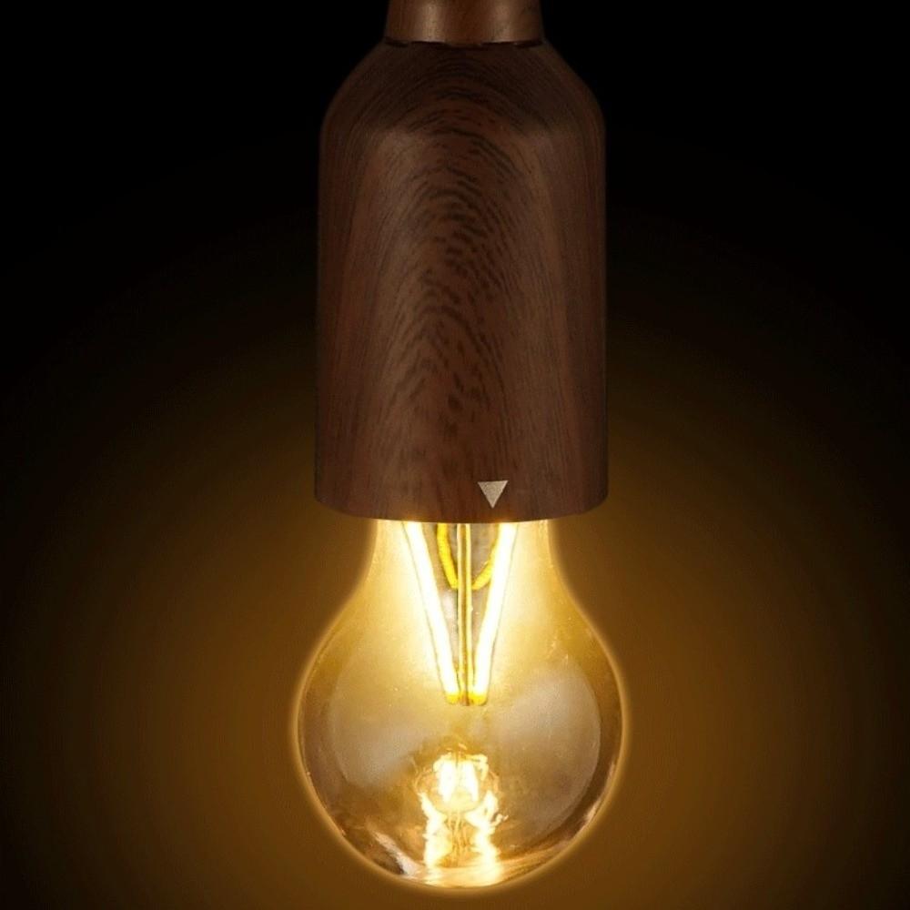 Low Power LED Hanging Bulb Extremely Bright Outdoor Chandelier Pull Cord Light Camping Supplies