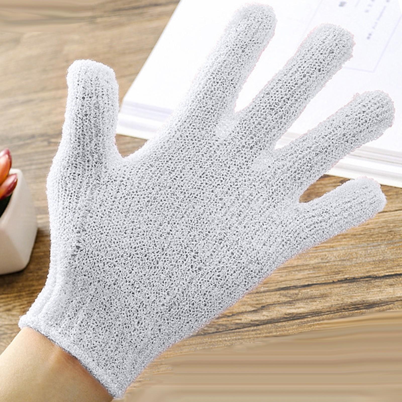 

Банные перчатки, массажные инструменты для чистой кожи, банное полотенце с пятью пальцами, руб. One Size белый