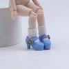 High Quality 2Pcs 1:12 OB11 Cute Princess High Heel Shoes Doll Classic Shoes Suit For Ob11 1/12 Bjd Detachable Doll Gsc DOD Doll Accessories