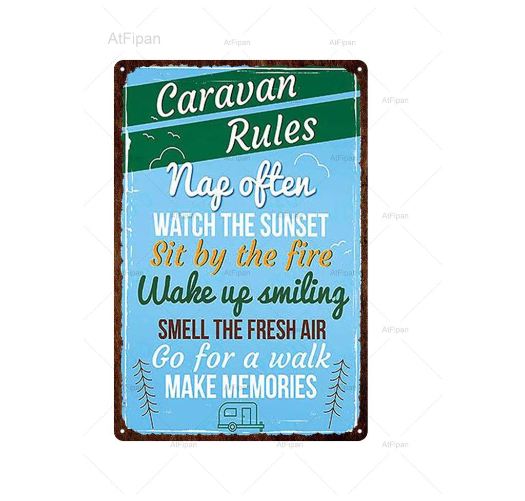 Vintage Family Life Metal Tin Sign  Retro Man Cave Rules Kitchen  Bathroom Wall Decor Home Decor Accessories
