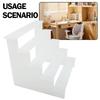 1-5 Tier Acrylic Display Stand Transparent Ladder Hand-Made Model Display Stand For Cupcake Perfume Doll Blind Box Storage Shelf