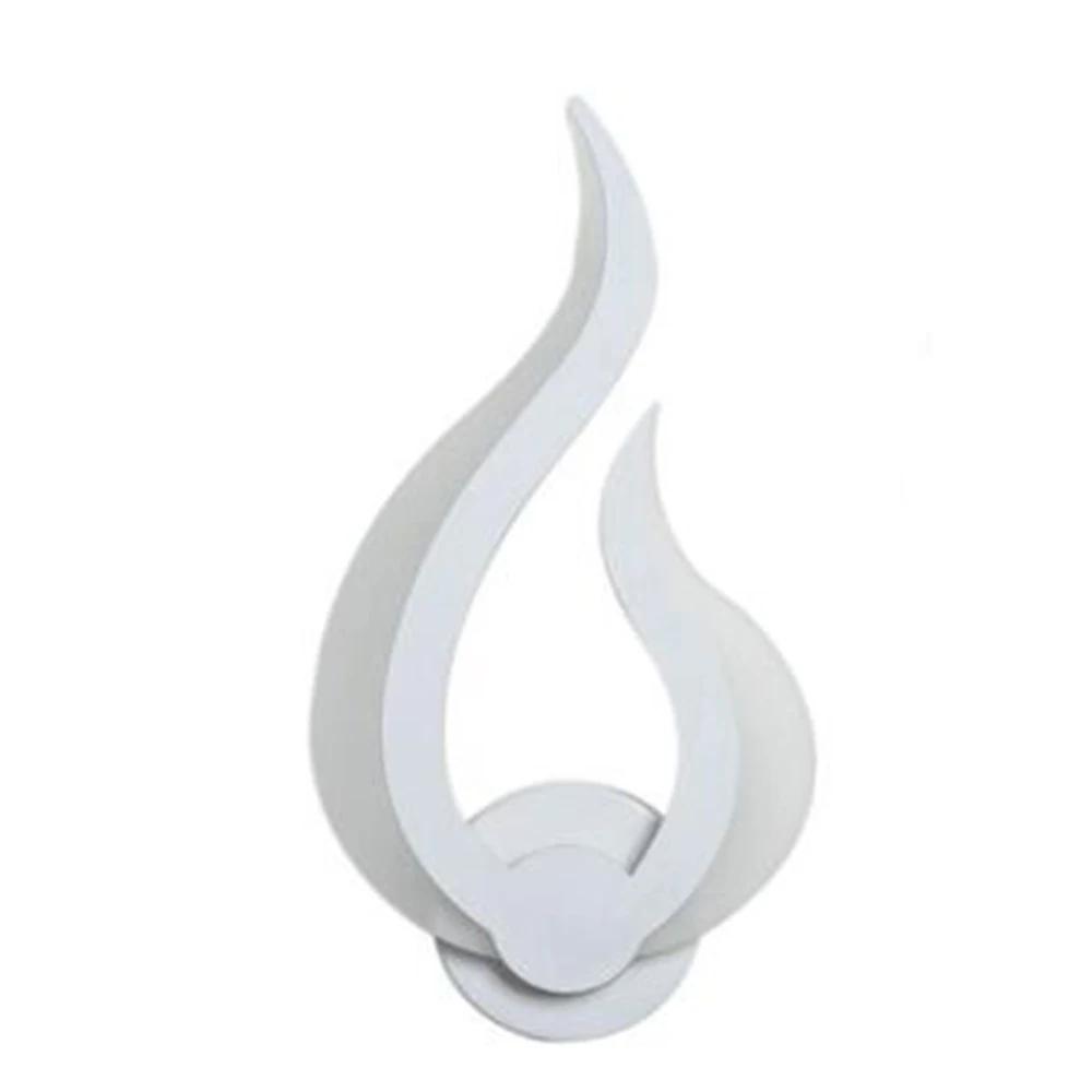 

Creative Flame LED Modern Wall Lamp Acrylic 3-color Changing Living Room Balcony Staircase Corridor Passage Lighting Bedroom