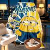 Minions Print Blanket - Soft & Comfortable, for Bedroom, Travel, Sofa, Home Decoration - Birthday Christmas Gift for Friend