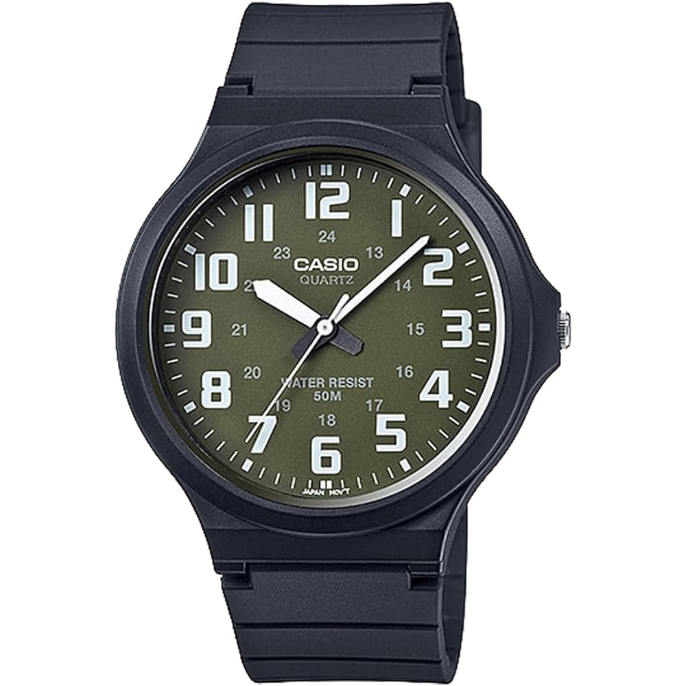 Casio Standard Analog Quartz Watch MW-240-3BV Men s Moss Green Casual Style