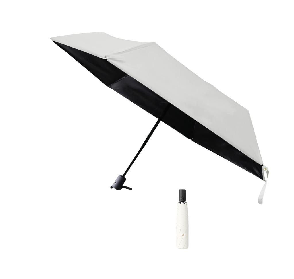 Folding Parasol with UV Light Safety Automatic Suitable for Sun and Sun Rainy Season Includes Storage Pouch [2024] Protection, 100% Blocking,