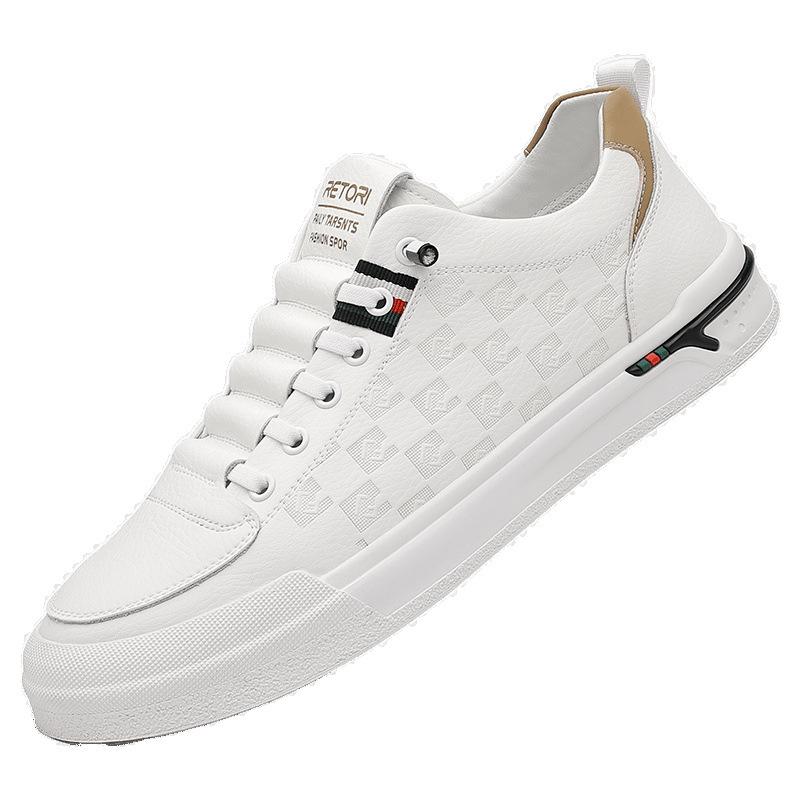 Summer board shoes men's breathable little white shoes casual shoes sports versatile men's trendy shoes soft-soled men's shoes spot