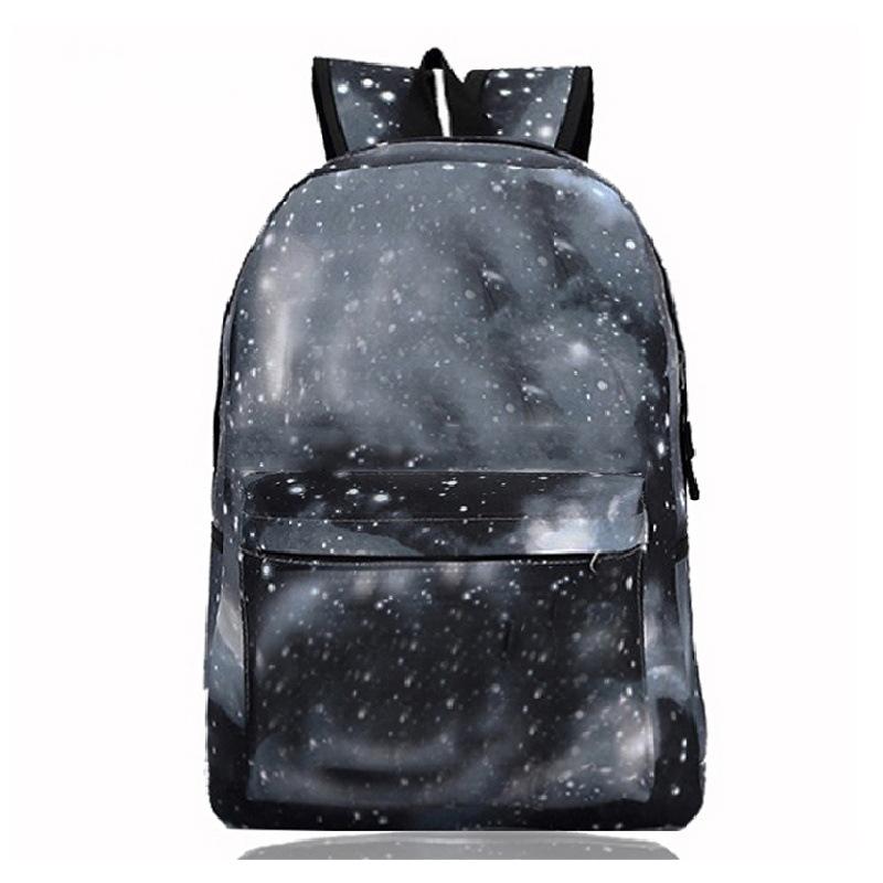 Blank Backpack Children Primary School Students Middle School Students Large Capacity Simple Versatile Backpack Bag