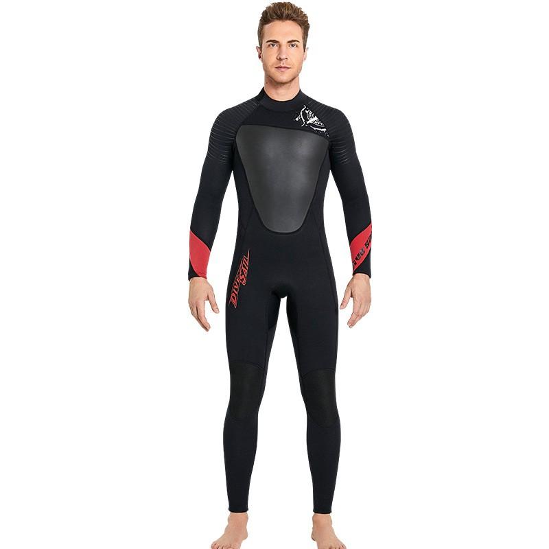 3mm Fullsuit Wetsuit Freediving Surfing Snorkeling Winter Swimming Jellyfish Protection Unisex Neoprene Diving Suit