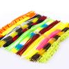 600pcs Mixed Color Silicone Skirts for Spinnerbait Buzzbait Rubber Jig Lures Squid Skirts