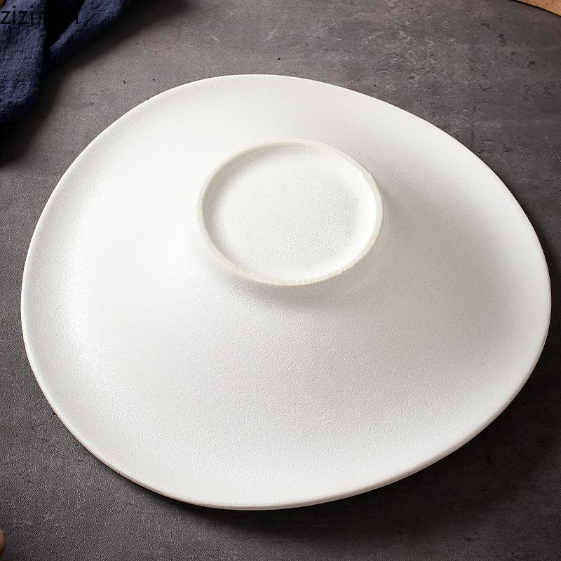 Ceramics Dining Plate Soup Bowl Fruit Plate Salad Bowl Dessert Bowls Noodle Bowls Sting Disc Snack Tray Pasta Dish Sushi Plate