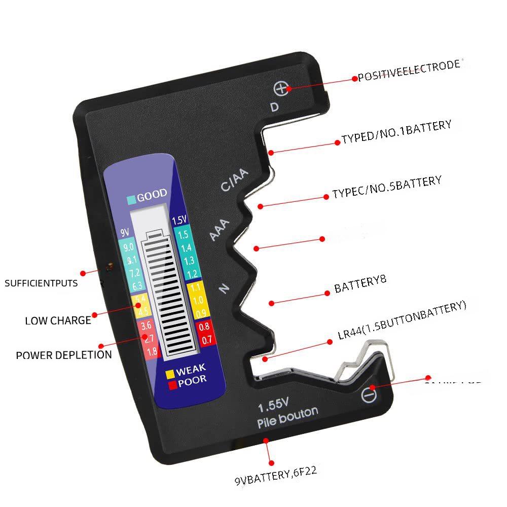 BT-886 Digital Battery Tester with Display