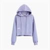 Kapuzenpullover Bonbonfarbenes Kapuzensweatshirt Damen Kurz Langärmlig Frühling und Herbst Einfarbig Tide Dünner Pullover Jacke Oberteil