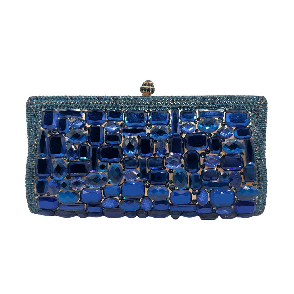 Stone Clutch Bag New Flat Bottom Glass Diamond Clutch Women's Bag Handmade Diamond Dinner Bag