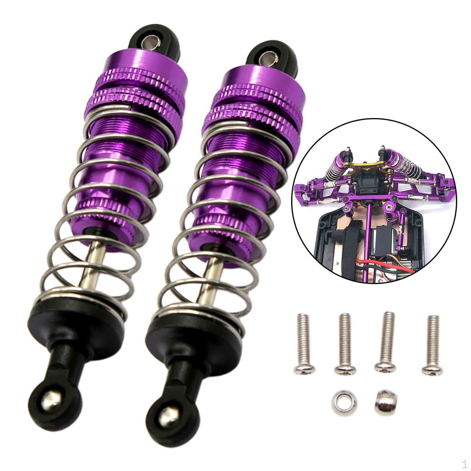 

2 Передні амортизатори регульовані підходять для 144001 RC Позашляховик Баггі Модернізації Запчастини