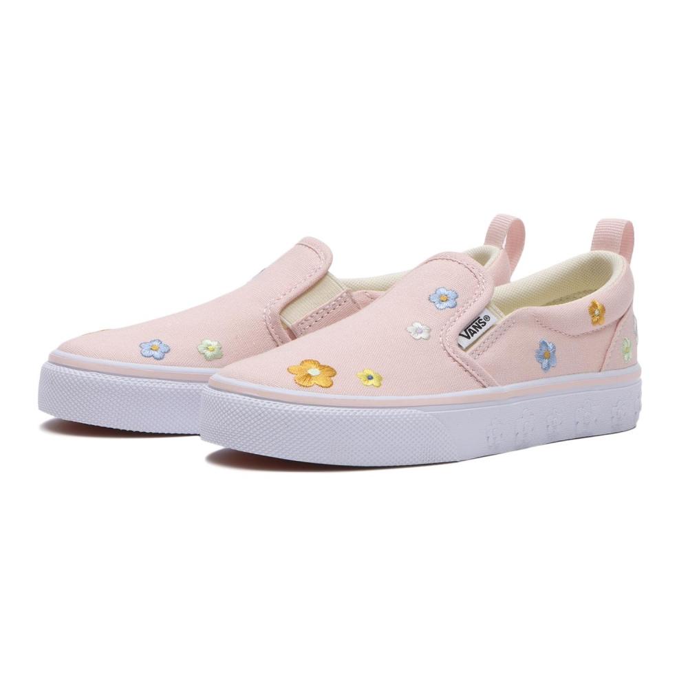 Vans Slip On Pnk Wht Flw V98ps