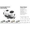 Steam Cleaner, 2500 W, 3 Bars, 1000 Ml, High Temperature Sterilization, Fast Heating, Convenient, Portable, White