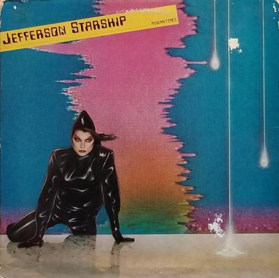LP Record JEFFERSON STARSHIP  Modern Times  Embossed Sleeve BZL13848 GRUNT 1981 US Rock Used