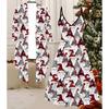 3D  Christmas Printed  Set Dress Coat for Valentine's Day, Eccentric Classical Totem Fashion Print,suitable for Various Scene Fashion Styles