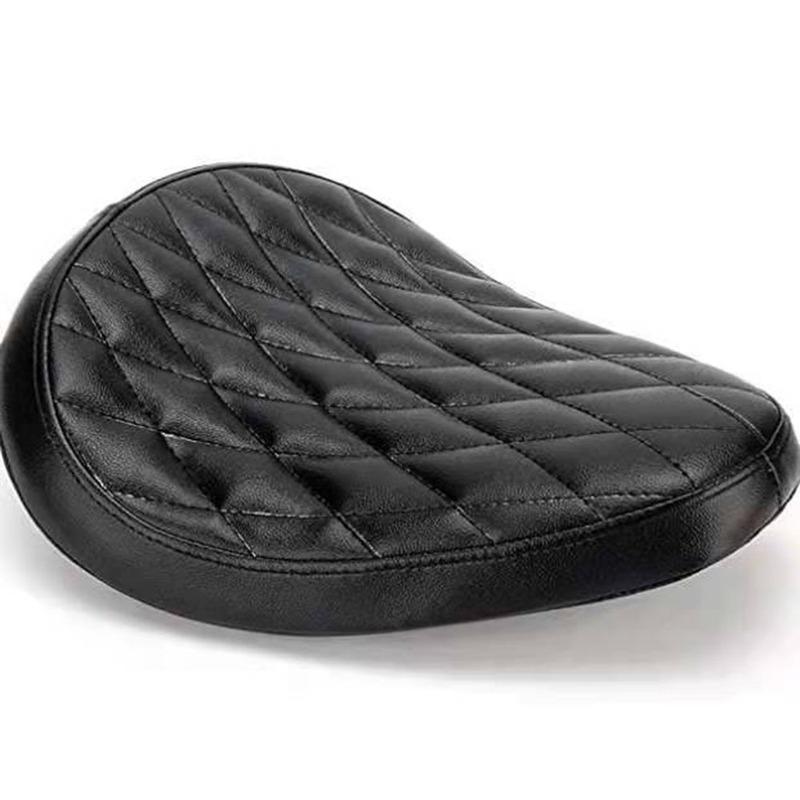 Black Leather Driver Driver Solo Seat For Sportster 883 1990-2013 Saddle Suitable Cruiser Bobber Chopper