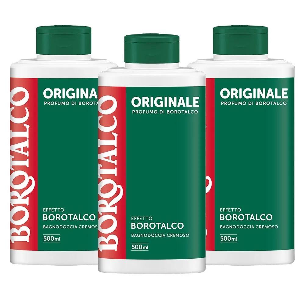 Borotalco Original Гель-крем для душа для тела 450 мл x 3 шт. Набор