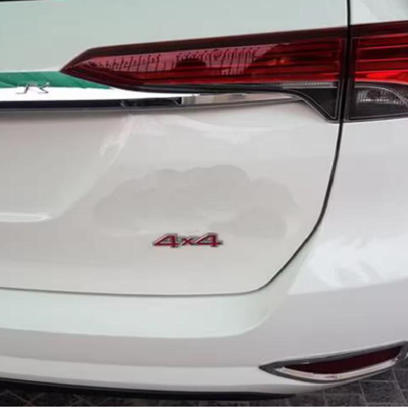 1Pc DSYCAR 1Pcs 3D Metal 4X4 Four-Wheel Drive Car Sticker Emblem Badge