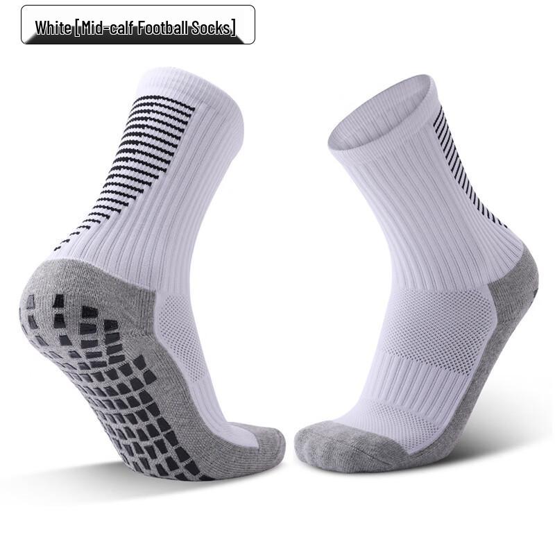 Kinder Anti-Rutsch Mittellange Fußballsocken