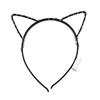 Fluorescent Cat Ear Shape Headband for Women Christmas Luminous Hair Hoop Carnivals Party Hairband for Woman Cosplay