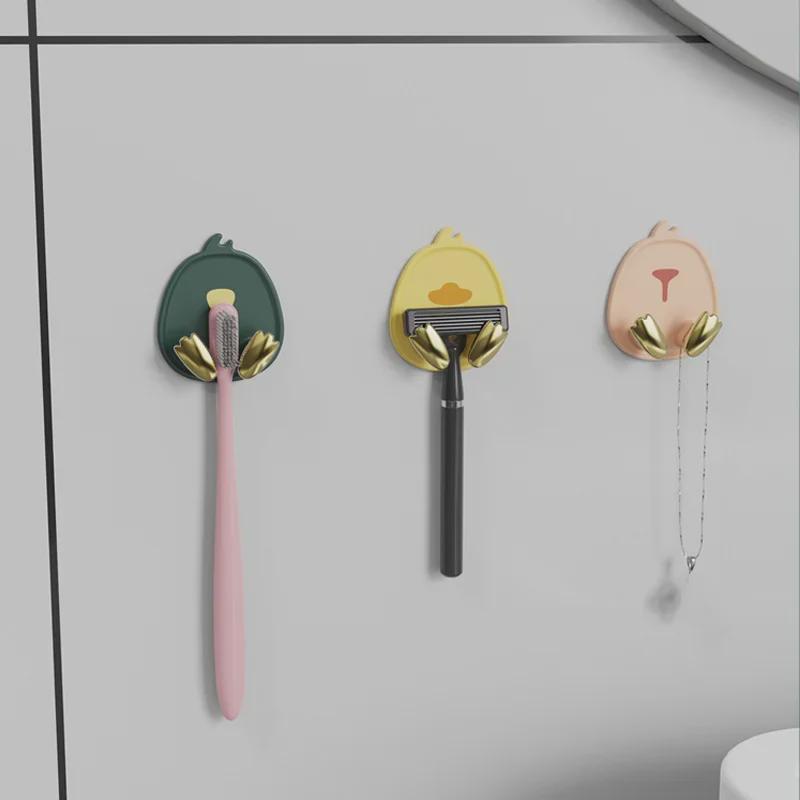 Samoprzylepny haczyk ścienny do kuchni: Bezprzewodowy organizer na gniazdka i stojak do przechowywania kabli