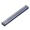 15pcs TB‑2520 Terminal Block 20 Position Dual Row 600V 25A Screw Terminal Strip Blocks