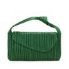 New design pleated bag OEM microfiber cosmetic dinner bag trendy portable small bag plus
