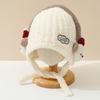 Cartoon Children's Plush Knitted Hat Animal Pattern Kids Ear Protection Hat  Photography Props