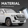 1/18 Scale Toyota Land Cruiser LC300 SUV Alloy Car Diecast Model Sound Light Toy Home Decoration Ornaments Collection Gift Kid Toy
