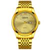 Langjue Men'S Watch Luminous Double Calendar Premium Quartz Watch