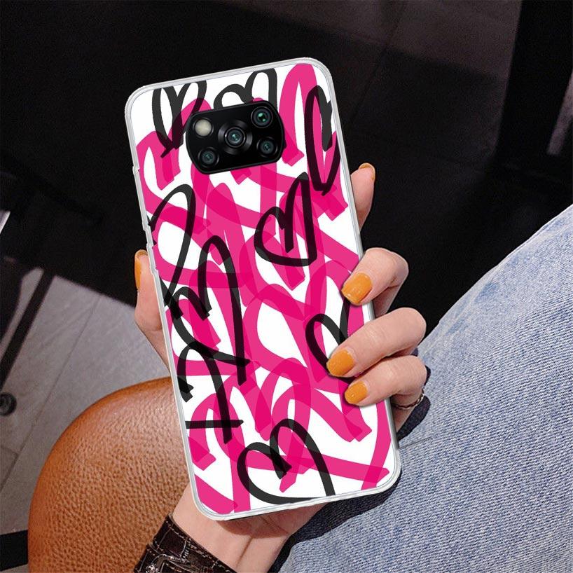 AMOR This Is Love Phnoe Case for Xiaomi Poco X5 X6 X7 Pro X4 Gt F7 Ultra M8 M7 Redmi 15C 15 13C 13 12C 12 Unique Cover Coque Poc