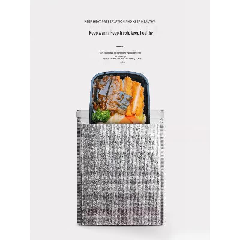 Huabeisen Insulated Foil Takeout Food Bag